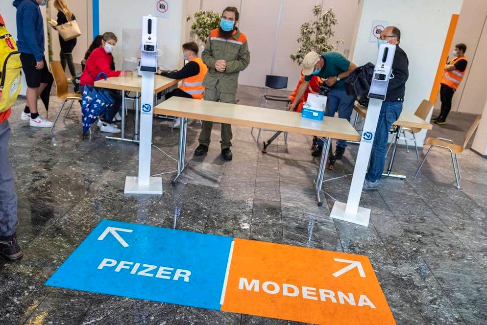 Misura valida per chi si è fatto vaccinare con Moderna o Pfizer