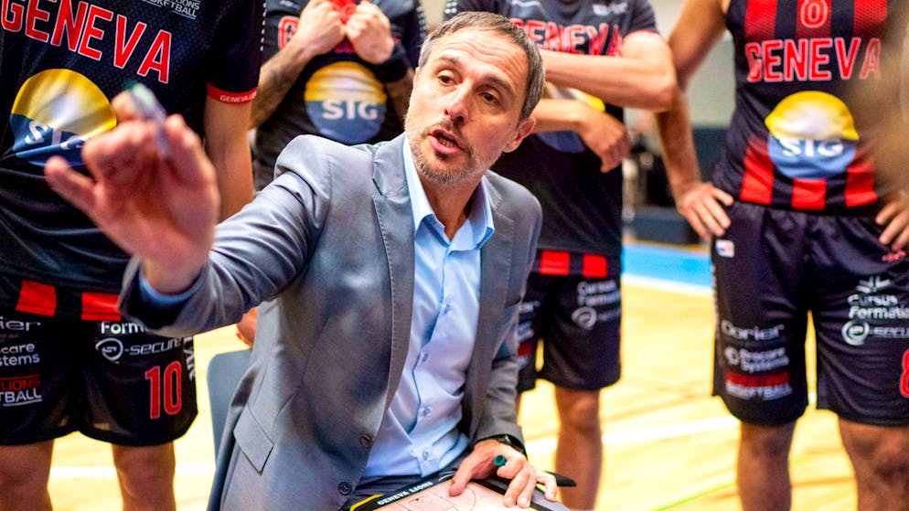 Le coach Andrej Stimac et les Lions de Genève ont fait le job contre les Starwings.
