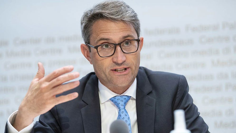 Lukas Engelberger estime que l'obligation vaccinale ne va pas augmenter sensiblement le taux de vaccination contre le SARS-CoV-2 (archives).