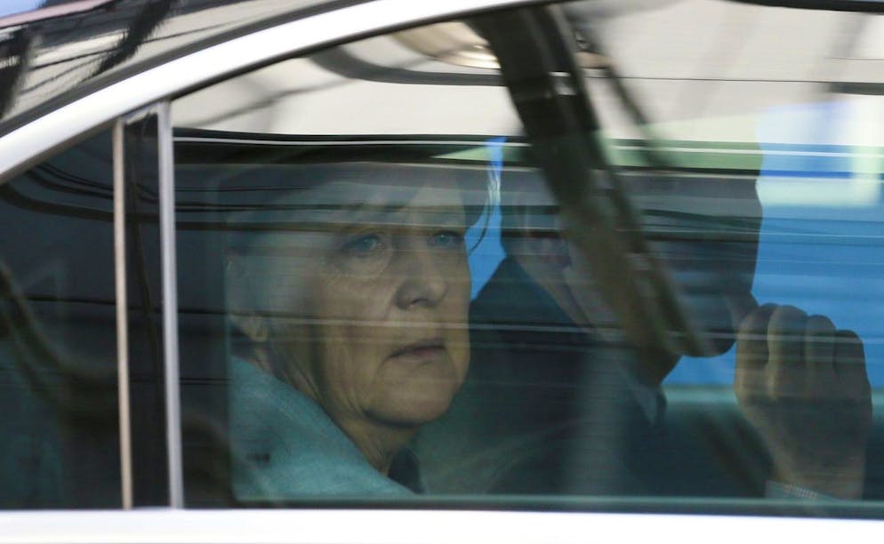 Après 16 années à la tête du pays, les chrétiens-démocrates sont rejetés dans l'opposition. La faute à une usure normale du pouvoir mais aussi à l'incapacité de Mme Merkel à préparer sa succession. (archives)