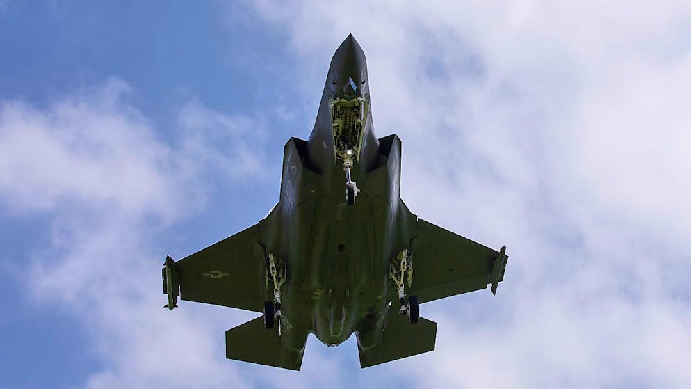 Lockheed-Martin, avec notamment ses avions de combat F-35 Lightning II, a consolidé sa première place avec des ventes d'armes de 58,2 milliards de dollars (archives).