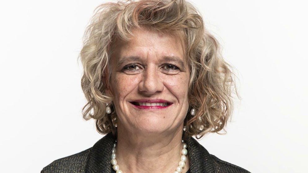 Das grosse Streitgespräch zur AHV. Katharina Prelicz-Huber, Zürcher Nationalrätin der Grünen, spricht sich für die Annahme der 13. AHV-Rente aus, während sie gegen die Renteninitiative ist.