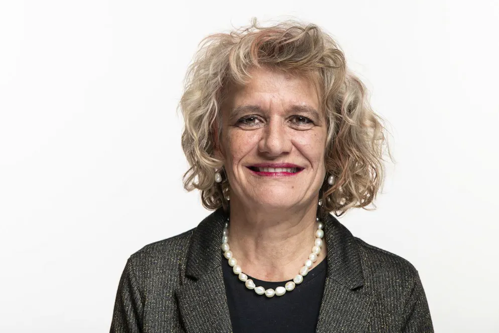 Beschreiben Sie die Schweiz in einem Bild. ... Nationalrätin Katharina Prelicz-Huber (Grüne/ZH).