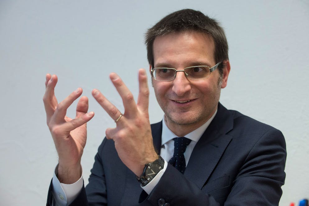 Nella foto d'archivio il Dottor Davide Rossi, specializzato in oncologia presso lo IOR di Bellinzona.