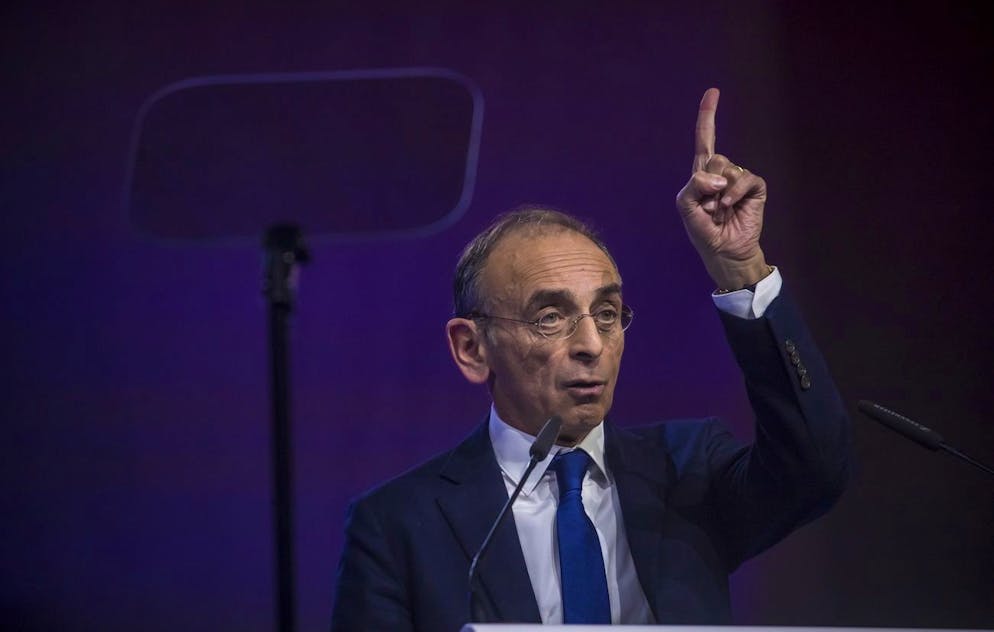 «Ils n'avaient rien à faire là», a déclaré Zemmour en qualifiant les militants de SOS Racisme de «chiens truffiers des subventions» et en demandant aux médias «d'arrêter d'être les relais complaisants de ces provocateurs». (archives)