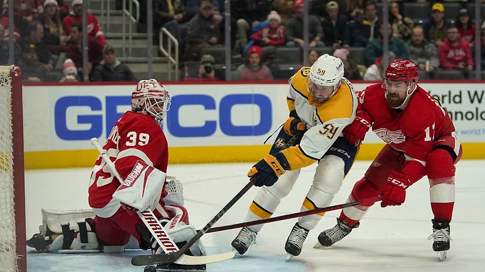 Josi (59) a inscrit le 2-0 des Predators au terme d'un superbe solo