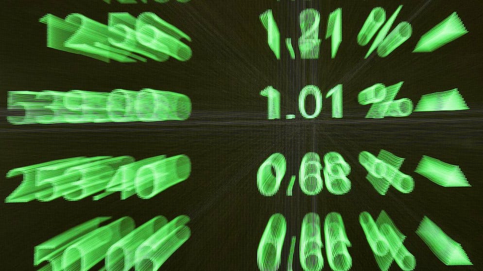 Fuochi d'artificio per la borsa svizzera.