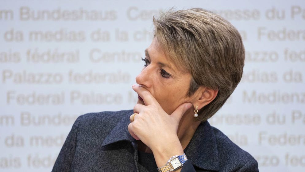La consigliera federale Karin Keller-Sutter esclude l'obbligo vaccinale come possibile misura per contrastare il coronavirus.