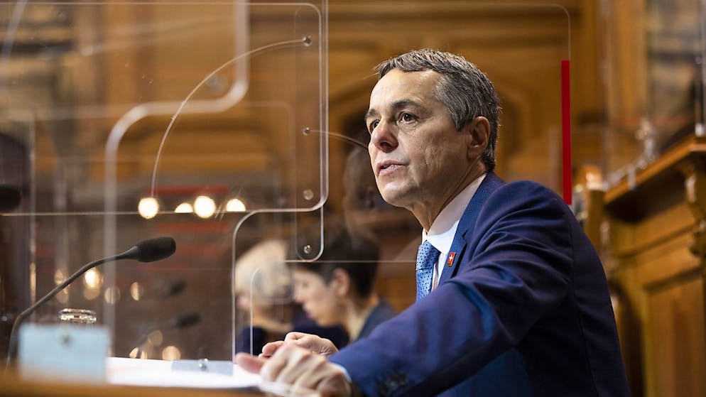 Il neo presidente Ignazio Cassis
