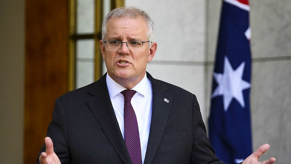 Il primo ministro australiano Scott Morrison