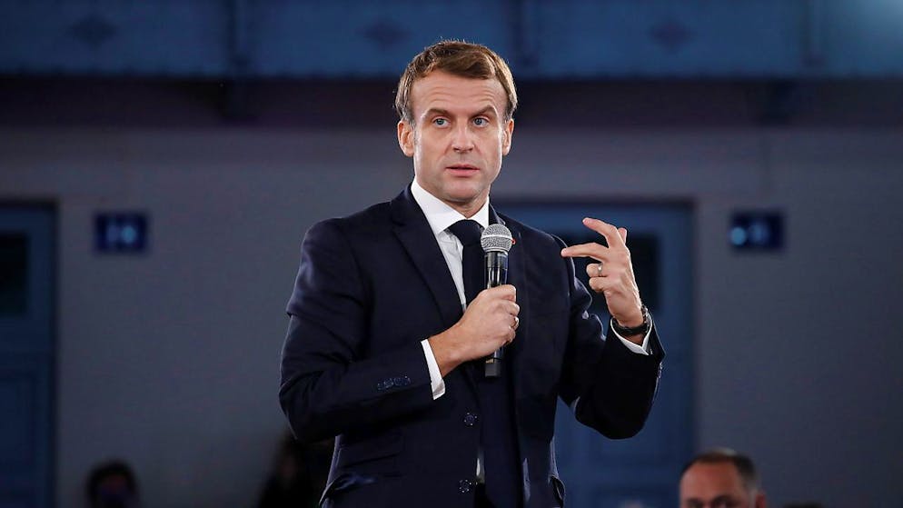 Il presidente francese Emmanuel Macron