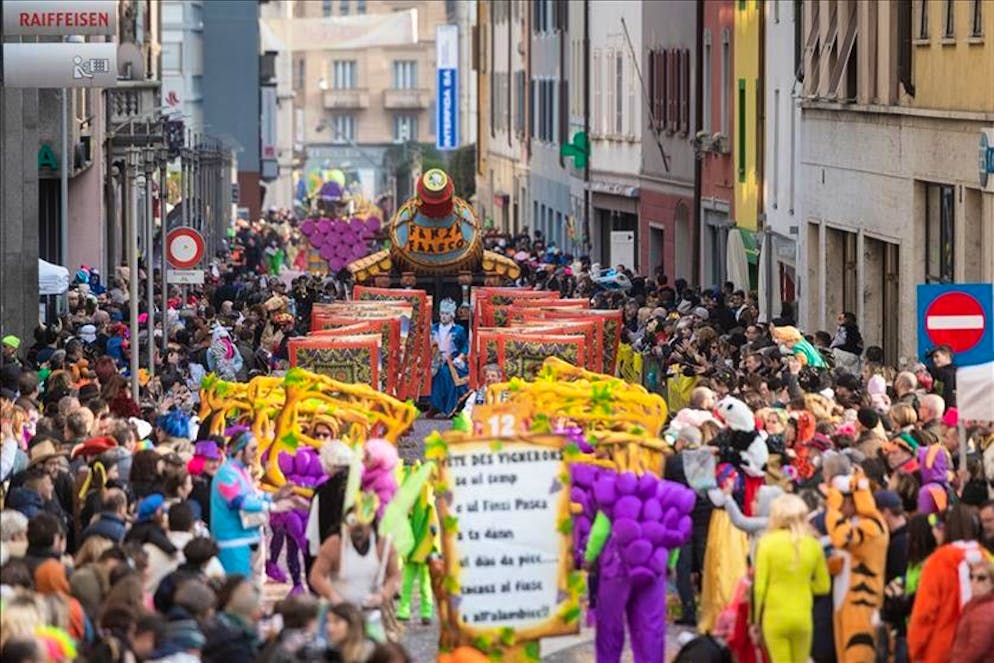 Un'immagine del corteo del 2020