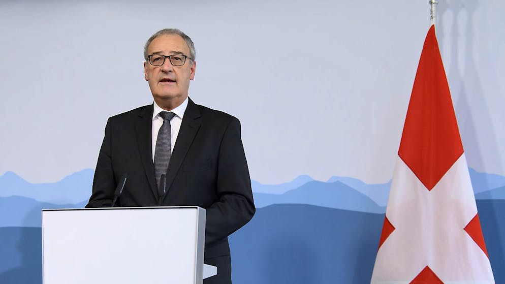 Il presidente della Confederazione Guy Parmelin è intervenuto al summit per la democrazia organizzato dagli Stati Uniti.