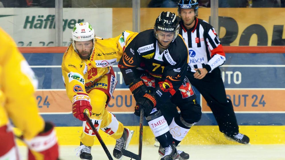 Le Bernois Jeremi Gerber (au centre) rejoindra Lugano la saison prochaine.