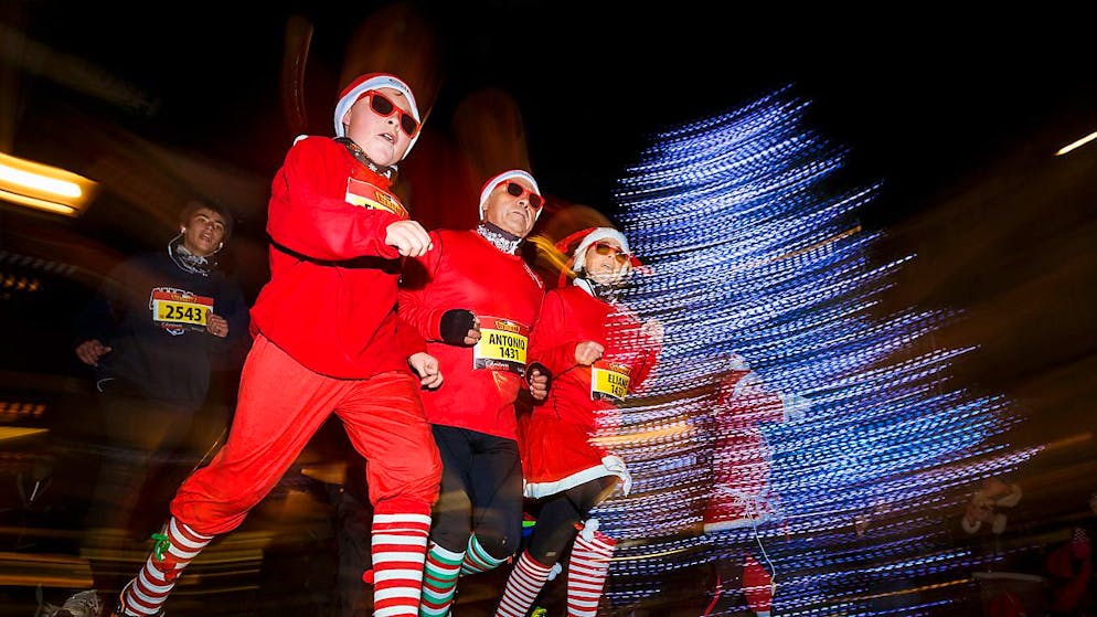 Déjà annulée l'an dernier à cause du Covid-19, la Christmas Run tombe encore à l'eau en raison de la météo (archives).