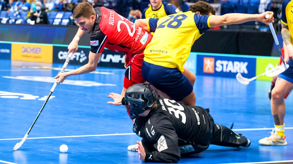 L'équipe de Suisse masculine de unihockey se battra pour la médaille de bronze.
