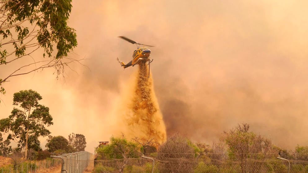 Catastrofi naturali stanno colpendo sia l'oriente che l'occidente australiano. Immagine d'archivio.