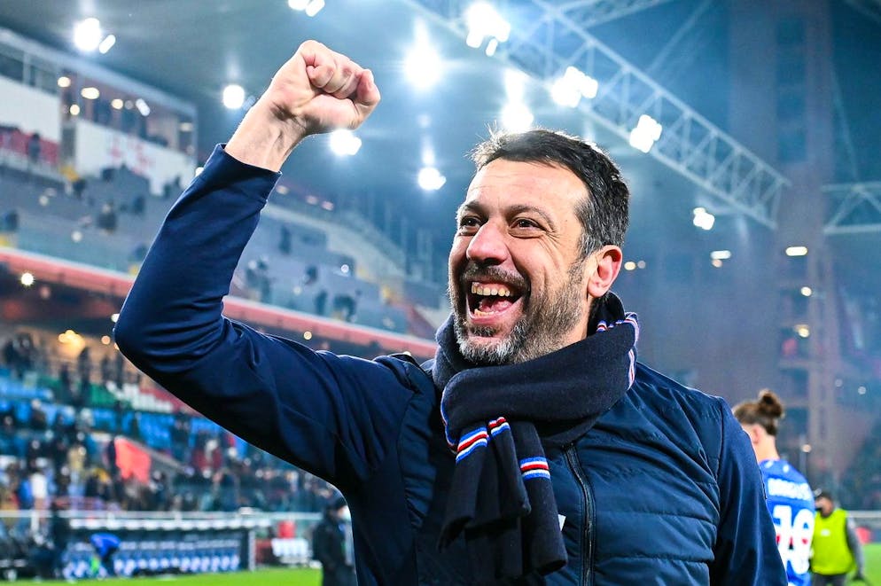 Roberto D'Aversa, allenatore della Samp