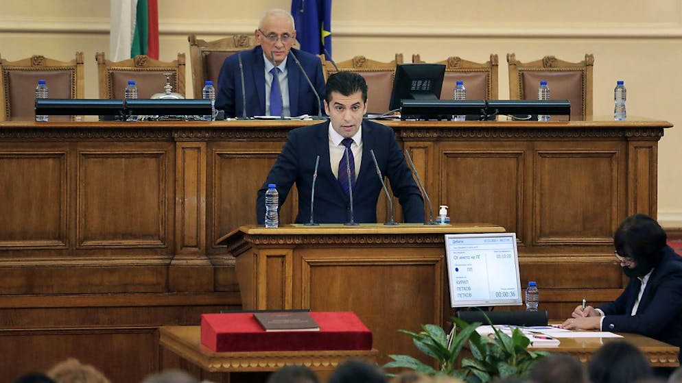 Kiril Petkov, cofondatore del nuovo partito anticorruzione di centrodestra in Bulgaria 'Continuiamo il cambiamento' (Cc) e premier incaricato, ha presentato la struttura e la composizione del suo esecutivo (foto d'archivio)