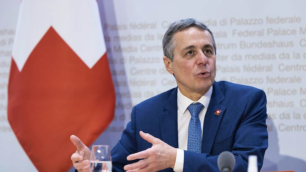 Les services du chef de la diplomatie suisse Ignazio Cassis annoncent le succès de négociations qui ont duré quatre ans (Photo d'archives).