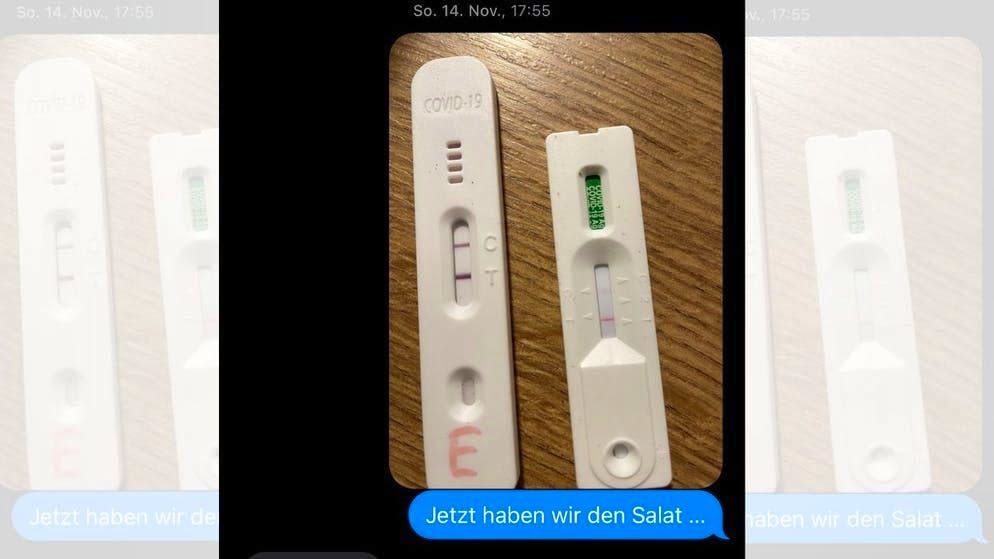 Hanna ha richiesto un test di controllo dopo il primo test. Il risultato è rimasto invariato.