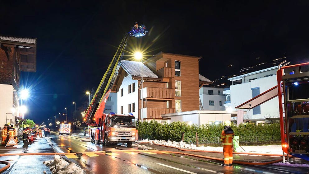 Une des résidentes de l'EMS a perdu la vie à l'hôpital où elle avait été transportée avec de graves brûlures. (Photo police cantonale)