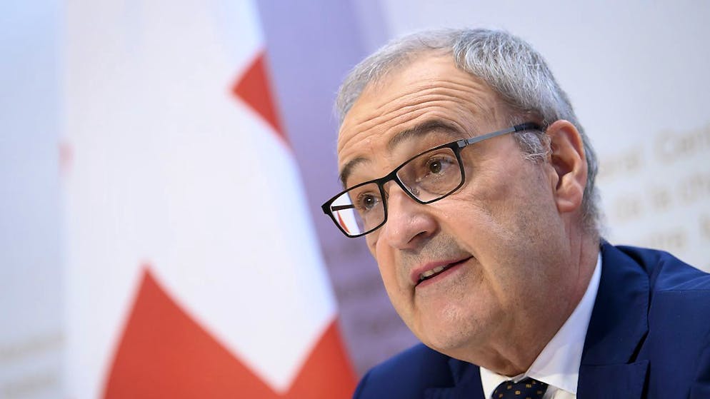 Il presidente della Confederazione Guy Parmelin