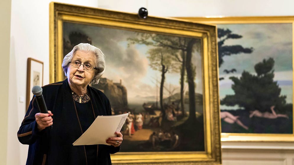Alice Pauli, ici en 2017, a effectué plusieurs dons au MBCA, des oeuvres qui sont mises en valeur dès la semaine prochaine au sein du musée lausannois (archives).
