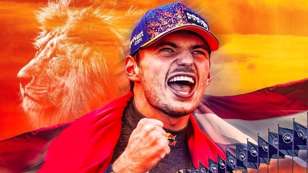Verstappen sol gradino più alto.