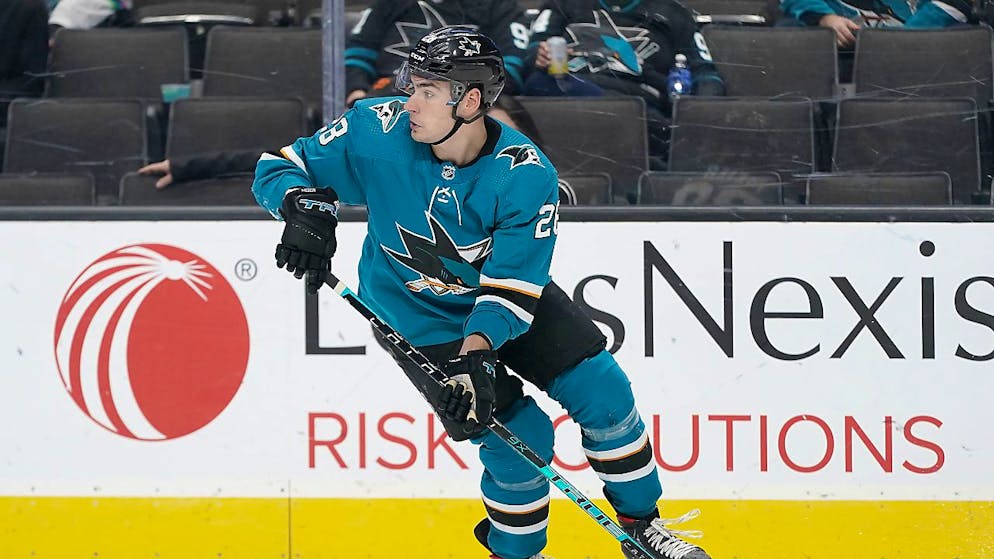 Timo Meier a signé 2 passes décisives face aux Sharks