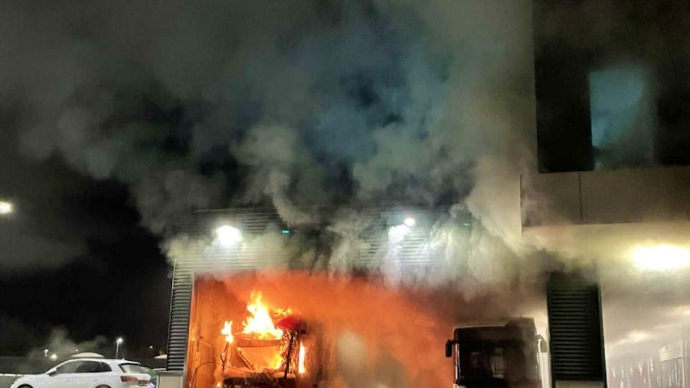 Personne n'a été blessé dans l'incendie.