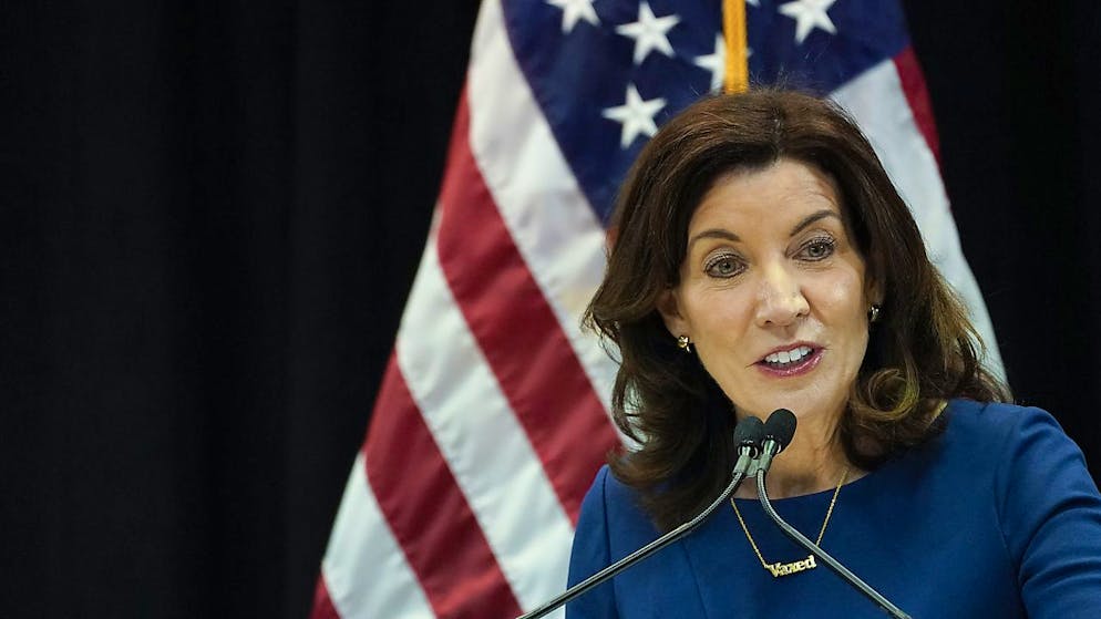 La governatrice dello Stato di New York Kathy Hochul.