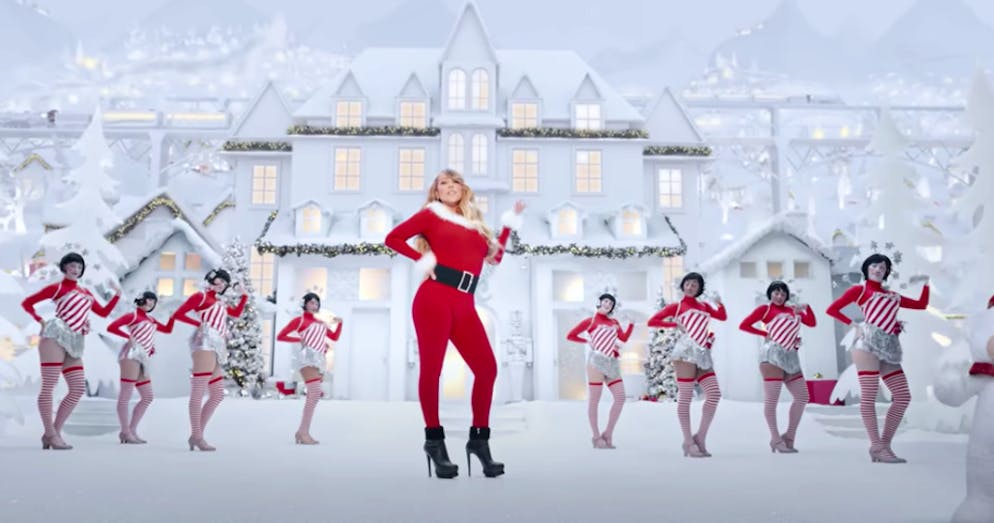 Überraschenderweise nicht auf der Liste: Mariah Carey mit «All I Want For Christmas Is You».