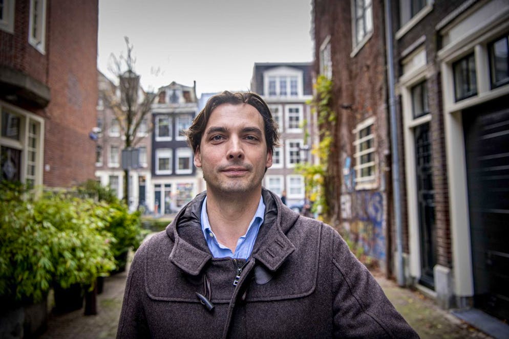 Thierry Baudet, dirigeant du parti néerlandais populiste Forum pour la Démocratie (FvD).