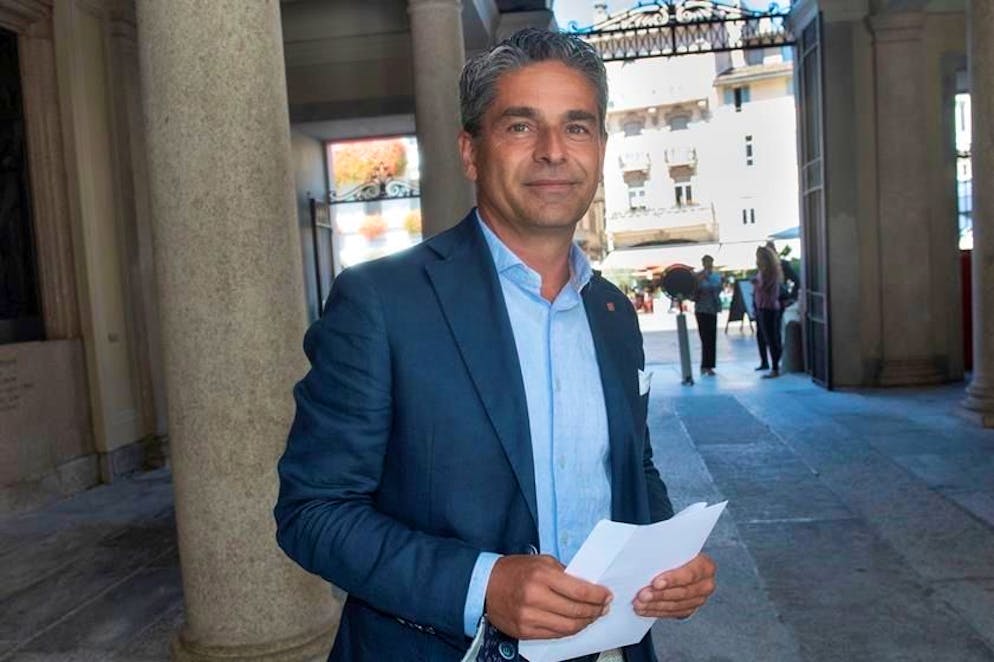 Tiziano Galeazzi, municipale UDC a Lugano