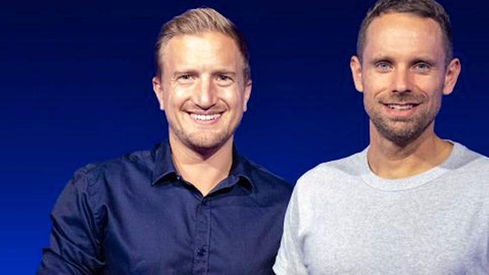 Die Gastgeber: Stefan Büsser (links) und Manu Rothmund.