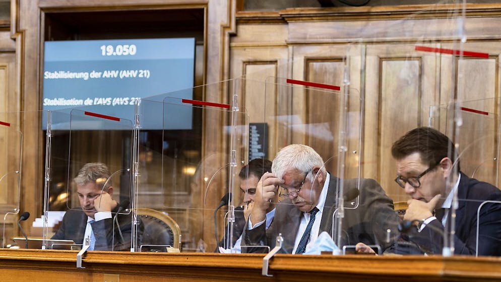 "Senatori" al lavoro sulla riforma AVS 21