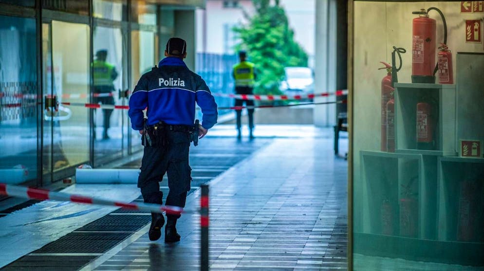 Uno scatto durante le indagini del 2015
