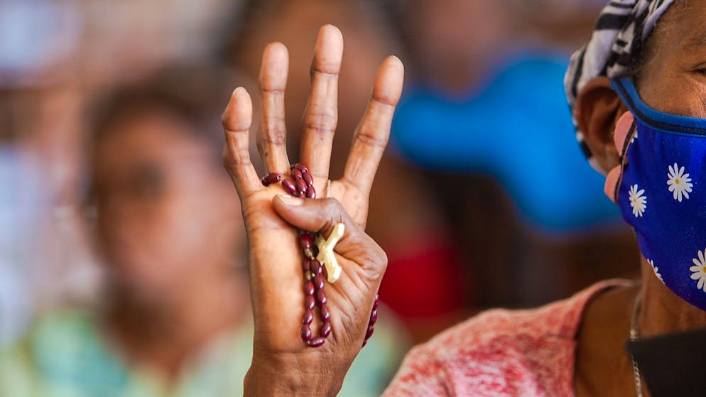 Les 12 membres du groupe de 17 missionnaires nord-américains et leurs proches encore captifs du gang qui les avait enlevés mi-octobre en Haïti ont été libérés jeudi, a annoncé la police nationale (image symbolique).