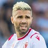 Le milieu valaisan Valon Behrami, lors de la rencontre de football de Super League entre le FC Sion et le FC Basel 1893 ce vendredi 19 juillet 2019 au stade de Tourbillon a Sion. (KEYSTONE/Jean-Christophe Bott)