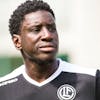 Erste Trainingseinheit fuer Demba Ba, den neuen Spieler des FC Lugano, am Dienstag, 6. Juli 2021, in Lugano. (KEYSTONE/Ti-Press/Alessandro Crinari)