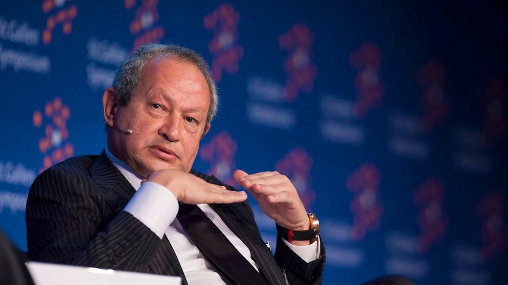 Jusqu'ici, la châine de télévision était détenue majoritairement par l'homme d'affaires égyptien Naguib Sawiris (archives)
