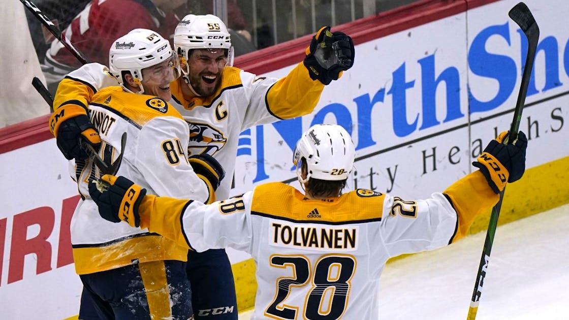 Roman Josi once again decisive, 7th victory