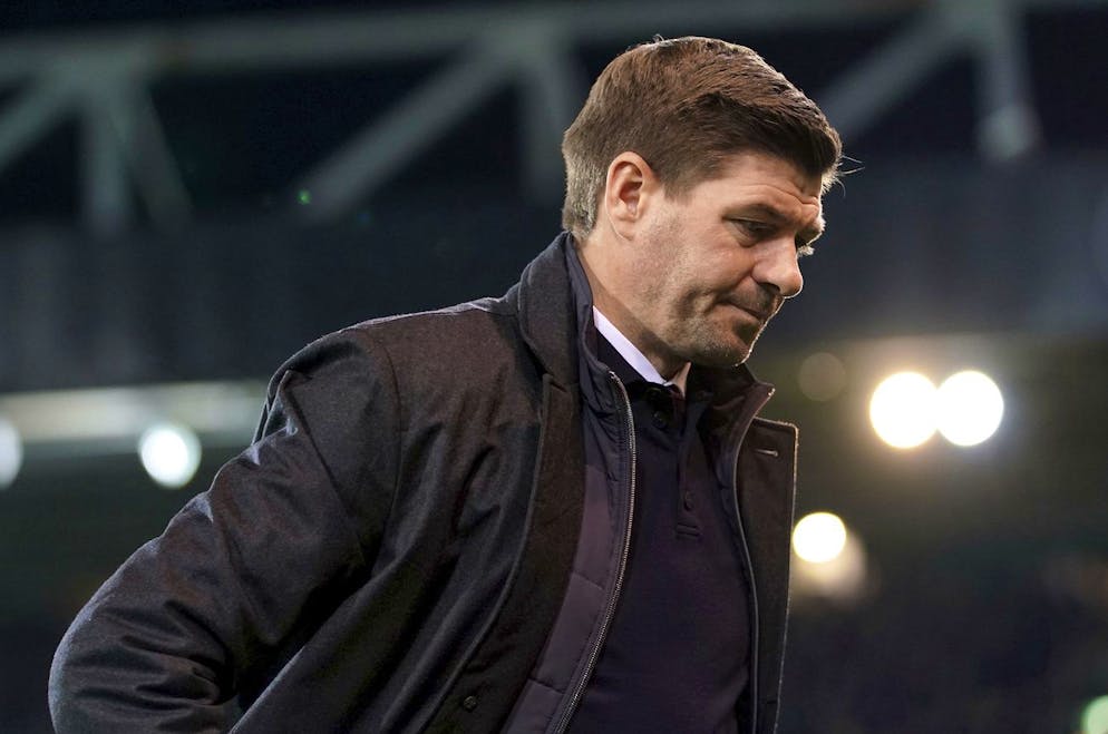 Steven Gerrard coach d'Aston Villa.