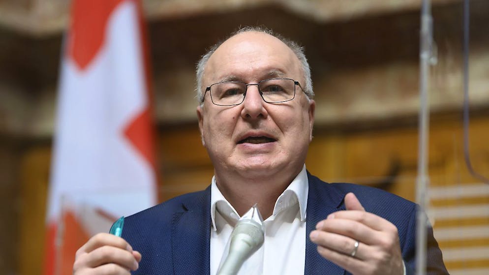 Pour Pierre-Yves Maillard, la réforme AVS21 est "une attaque frontale contre les femmes qui cumulent travail et organisation familiale tout en subissant encore l'inégalité salariale" (archives).