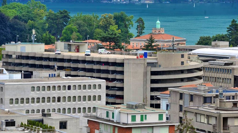L'autosilo Balestra di Lugano