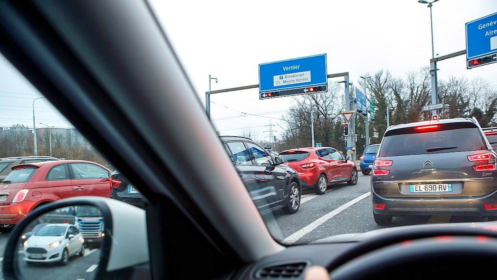 Ginevra è una delle città con maggior traffico della Svizzera.
