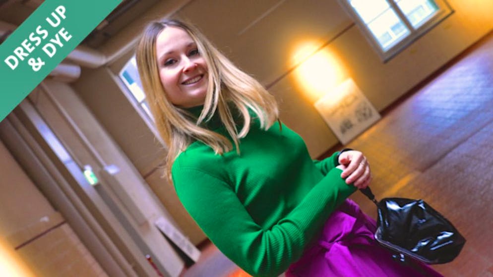 Dress up & Dye . Le compte à rebours est lancé – quatre looks pour les fêtes