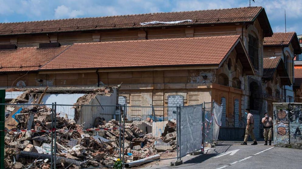 Il giorno dopo la demolizione