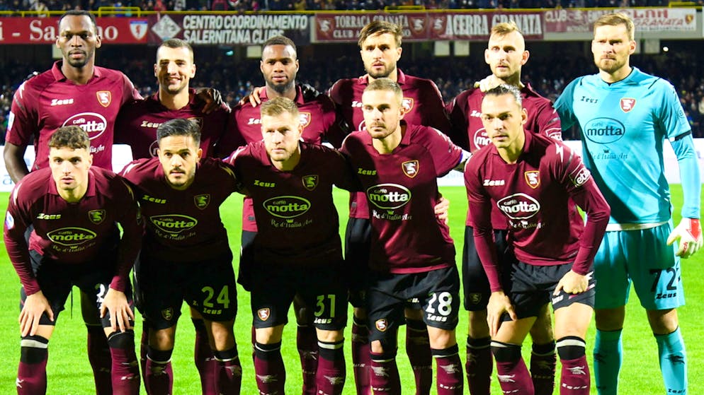 Touchée par le Covid-19, la Salernitana ne pourra pas jouer mardi en Serie A.